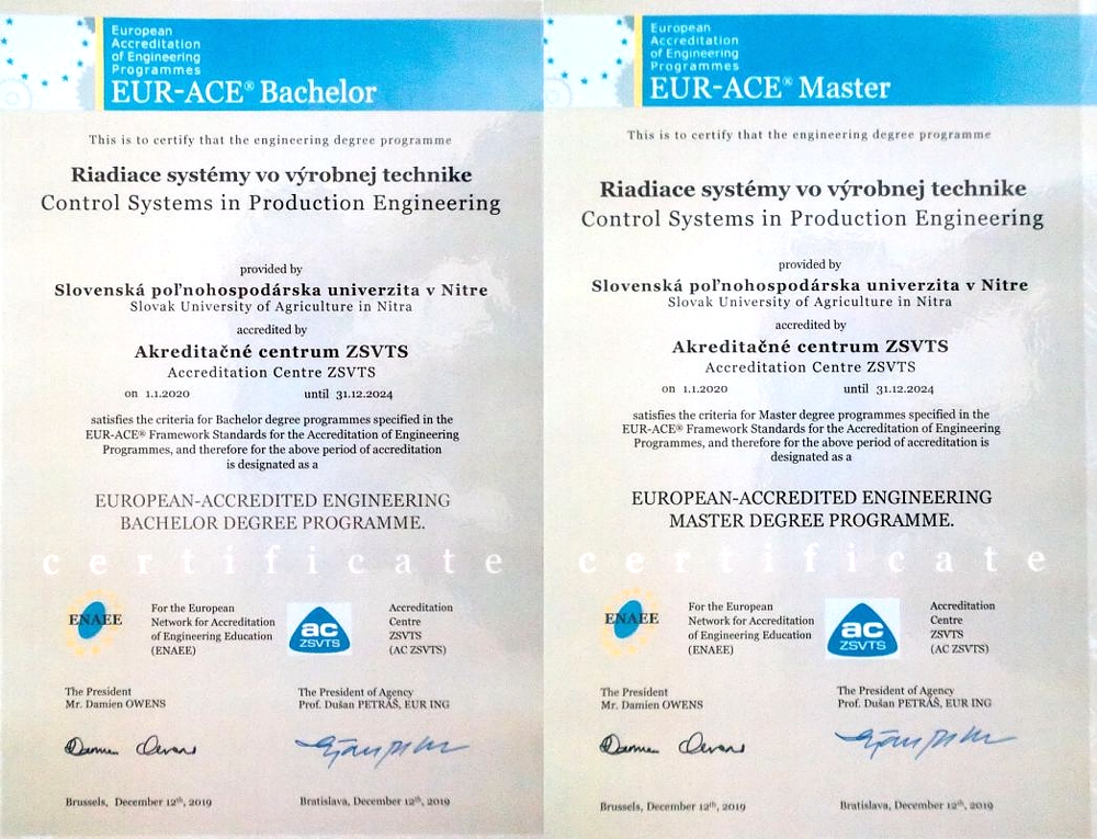 EUR ACE certifikáty